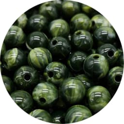 6 8 10 mm Imitation Stone Round Acrylic Beads Clouds Effect Garment Accessory