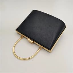One Piece Box Frame Craft Accessories Boston Bag Material Bag DIY Bag Parts Metal Box Case Vintage Women Clutch Accessories
