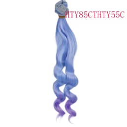 Russian DIY Doll Hair 25cm High Temperature Curly Hair for 1/3 1/4 1/6 BJD DIY Wavy Doll Hair Tree