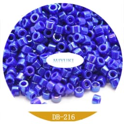 Japan Miyuki Delica Beads DB-1562 18-Color Solid Color Pearly Lustre Series 5G Beads for Jewelry Making
