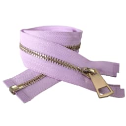 30/40/50/60/70/80cm 5# Colorful High Quality Open-End Auto-Lock Gold Metal Zipper Diy Handcraft For Clothing Garment Pocket