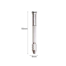 Mini Hand Drill Precision Resin Molds Tool With 10pc Twist Drill Bits For Resin Plastic Wood Keychain Pendant Jewelry Making