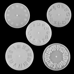 1Pcs Clock Resin Epoxy Molds Mixed Size Silicone UV Resin Casting Molds For DIY Jewelry Making Findings Supplies Accessories