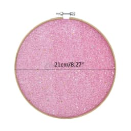 Badge Brooch Display Wall Hanging Pin Display Glitter Board Pin Holder Pin Collection Display Embroidery Hoop