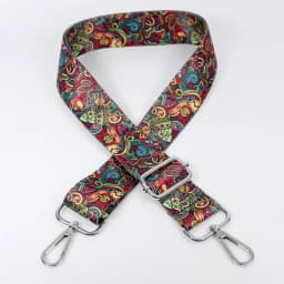 O Bag Handle Bag Strap for Women Removable DIY Shoulder Rainbow Handbag Accessories Cross Body Messenger Nylon Bag Strap Fashion