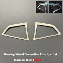 For Buick Encore OPEL VAUXHALL MOKKA 2013-2016 Car Styling Interior Panel Kit Decorative Sticker Cover Trim Auto Accessories