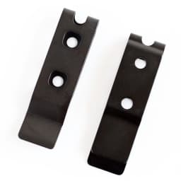 2PCS/LOT Kydex Holster Quick Clips with Screw Tactical Sheath Holster Stainless Steel Belt Clip