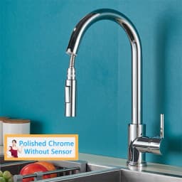 Rozin Smart Touch Kitchen Faucet Brushed Gold Pull Out Sensor Faucets Black/Nickel 360 Rotation Crane 2 Outlet Water Mixer Taps
