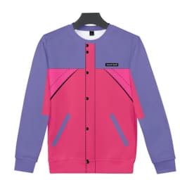 Oliver Tree 3D Baseball Jacket Men Bomber Jacket Harajuku Hip Hop Hoodie Casual Stand Collar Zipper Sweatshirt Casual Sportswear