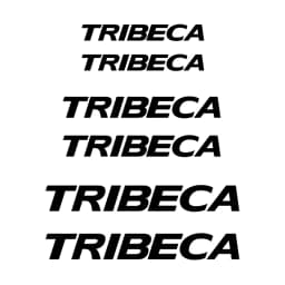 6PCS Car Brake Caliper Sticker Heat Resistant Decal For Subaru Forester WRX Levorg XV Outback Legacy Tribeca Auto Accessories