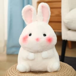 18-40cm Ball Shape Animals Stuffed Cartoon Bunny Pink Pig Monkey Elephant Penguin Hug Cuddly Plushies Toys Ferry Plush Soft Doll
