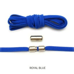 New Flat No Tie Shoelaces Elastic Metal Lock Shoe laces Special Creative Kids Adult Unisex Sneakers Shoelace Fast Lazy Laces
