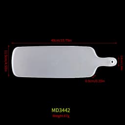 Silicone Mold For Resin Large Rectangle Tea Plate Coaster DIY Epoxy UV Resin Molds For Home Decoration Craft Making Art Supplies