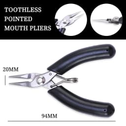 5 Styles Stainless Steel Pliers Jewelry Making Tools Wire Cutter Plier for DIY Jewelry Repair Wire Wrapping Supplies Handcraft