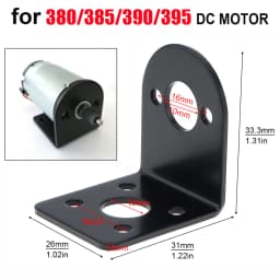 775 Motor Mount Bracket Universal Fixing Mounting Bracket for 750/755/775/795/895 DC Motors Nema 17 28/35/42 Stepper Motor
