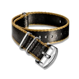 HEMSUT Watch Band Nylon One Piece Replace Seatbelt Wrist Straps For Man Or Women 18mm 20mm 22mm 24mm