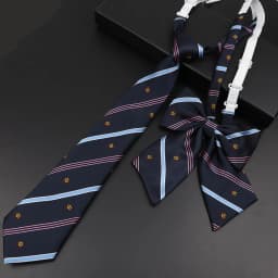 New School Formal Uniform Tie Classic Stripe Plaid British Tie For Student Children Bowtie Necktie Daily Wear Cravat Accessories