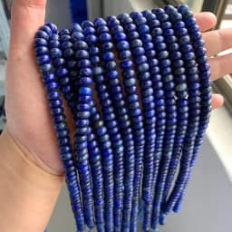 High Quality Natural Stone Bead Rondelle Shape Loose Spacer Abacus Quartz Beads For Handmade Jewelry Bracelet Necklace DIY