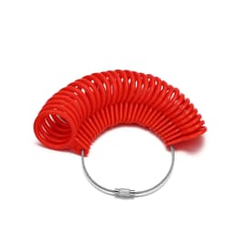 1 Pcs Professional Measuring Gauge Finger Ring Stick Sizer Mandrel Stick Finger Gauge Ring for DIY Jewelry Measuring Tool