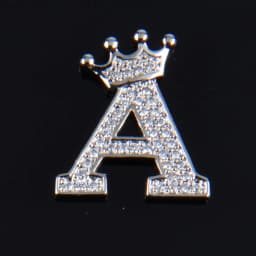 1Pcs Crown Alphabet A-Z Letters Metal 3D Shoe Charms Garden Shoes Accessories Decoration Fit Kids Girls Women Gift