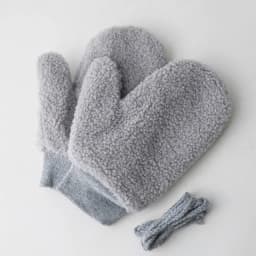 Winter Lamb Wool Halter Neck Full Finger Warm Mittens Korean Female Double Layer Plush Thicken Windproof Cycling Gloves H36