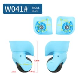 Universal Wheel Luggage Makeup Suitcase Accessories In Wheels Trolley Fashion Suitcase Accessory Rolling Wheels Repair Casters