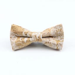 New Floral Cork Wood Bow Ties For Men Women Childern Wedding Casual Party Gift Fashion Novelty Handmade Solid Bowtie Accessories