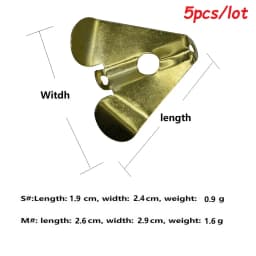 5-10pcs/lot Water drop noise piece DIY Minnow VIB Popper Bearded man Fishing Lure Willow Blades Sequin Noise Spoon Spinner