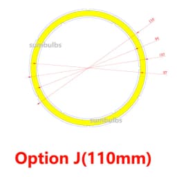 2W-12W Angel Eyes LED COB Light Source Annual Shape 12V DC 20mm-120mm COB Ring LED Cold Warm White Light Source for DIY Bulb