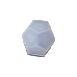 DIY Crystal Epoxy Mold Dice Fillet Shape Multi-spec Digital Game High Mirror Silicone Mould Making Accessories
