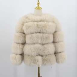 Pink Java QC1801 FREE SHIPPING real fox fur coat women winter thick fur jacket short fur coat wholesale genuine fox short sleeve
