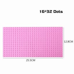 Baseplate 32x32 16X32 Dots Classic Brick Plate Building Blocks DIY Constructor Parts Baseplates Compatible Brands City Friends