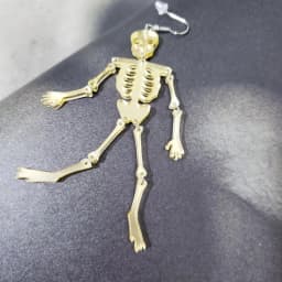Epoxy Resin Mold Handmade DIY Crafts Jewelry Making Tool Skeleton Earrings Pendant Casting Silicone Mould