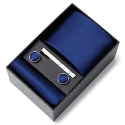 Top Quality 7.5 cm Business Ties Hanky Cufflink Set Tie Clips Green Necktie Corbatas For Men Wedding In Gift Box Slim Gravatas