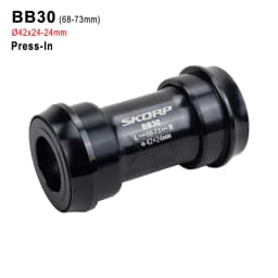 MTB Road Bike Bottom Brackets BB30 BSA30 PF30 BB386 46/42x22 24 30mm Sealed Bearing Mountain Bicycle BB Sets Central Axis