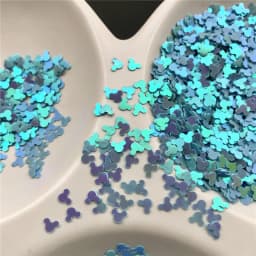 30g/Lot 4mm Mouse Head Loose Sequins Glitter Paillettes For DIY Nail Craft, Craft Making, Wedding Decoration Confetti Wholesale