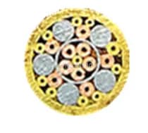 6mm Mosaic Pin Rivets for Knife Handle Screw Brass Mosaics Rivets Nail Steel Tube More Design Exquisite Style Length 90mm