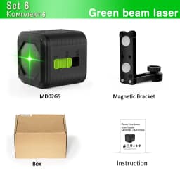 Clubiona New Design and High Performance Palm Self-leveling DIY economic Horizontal and Vertical Cross Line Laser Level