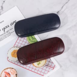 1PC Woman Hard Frame Sunglasses Reading Glasses Case PU Pearlescent Glasses Box Men Eyewear Cases Eyewear Protector