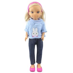 New Cute sweater suit clothes Fit With 42cm FAMOSA Nancy Doll (Doll and shoes are not included), Doll Accessories