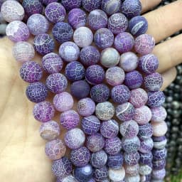 4 6 8 10 MM Natural Colorful Agates Round Loose Stone Beads For Jewelry Making Charm Diy Bracelet Necklace Earrings Material