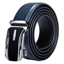 High Quality Green Faux Leather Belts For Men Metal Automatic Buckle Men's Belt Luxury Famous Brand Waist Strap DiBanGu