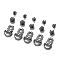 10 Sets D Ring Buckle for Repair Bags Hiking Climbing Boots Practical Repair Buckles DIY Craft Bag Metal Decorative Accessories