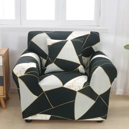 string printed sofa chair slipcovers armchair decoration elastic spandex for living room sofa cover stretch floral printed