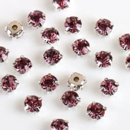 New 3mm 4mm 5mm 7mm 8mm Silver Claws Sew-on Round Rhinestones For Needlework DIY Glass Crystals Stones Clothes Wedding Dress