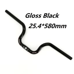 Litepro For Brompton Handlebar 25.4mm 580mm 540mm Carbon Fiber Swallow-shaped Handlebar Cycling Folding Bike Part