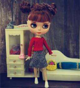 Handmade Clothes For Blythy Doll Sweetpie Coat TUTU Skirts Fashion Doll Clothes For Licca Doll Kids Toy 1/6 Doll Clothes Sets