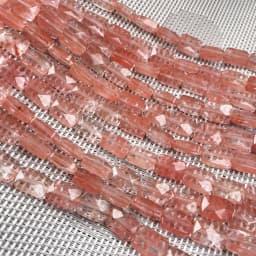 Natural Stone Crystal Agate Beaded Rectangle Faceted Turquoises Scattered Beads for Jewelry Making DIY Necklace Bracelet Gift