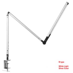 LED Piano Lamp Swing Arm Architect Lamp Flexible Clamp on Table Lights Classical Bedside Desk Light Dimmable Reading Study Lamp