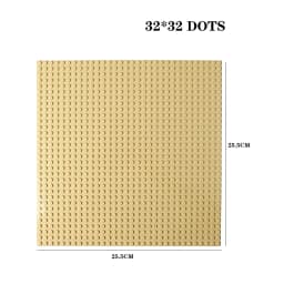 Baseplate 32x32 16X32 Dots Classic Brick Plate Building Blocks DIY Constructor Parts Baseplates Compatible Brands City Friends